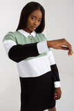 Heart Neckline Long Sleeve Everyday Dress
