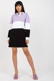 Simple Long Sleeve Dress with Heart Neckline