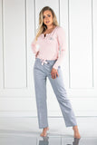 Linda Two-Piece Women's Pajamas in Light Pink
