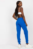 High-Waisted Sweatpants with Tie and Side Pockets