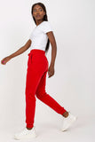 High-Waisted Sweatpants with Elastic Waistband and Pockets