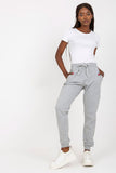 High-Waisted Sweatpants with Elastic Waistband and Pockets