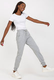 High-Waisted Sweatpants with Elastic Waistband and Pockets