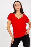 Heart Neckline Short Sleeve T-Shirt for Everyday Wear