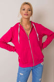 Zip-Up Hooded Women's Sweatshirt with Front Pockets