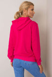 Zip-Up Hooded Women's Sweatshirt with Front Pockets