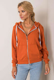 Cozy Hooded Zipper Sweatshirt with Front Pockets