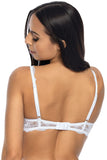 Lace Floral Full Cup Bra with Cotton Lining and Support