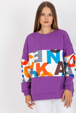 Cozy Long Sleeve Women's Round Neck Sweatshirt