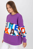Cozy Long Sleeve Women's Round Neck Sweatshirt