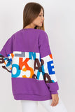 Cozy Long Sleeve Women's Round Neck Sweatshirt