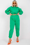 Cozy Sweatshirt Set with High-Waisted Pants