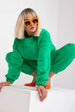 Cozy Sweatshirt Set with High-Waisted Pants