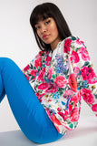Zippered Long-Sleeved Sweatshirt with Side Pockets