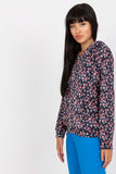 Women's Long-Sleeved Zippered Sweatshirt with Pockets