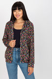 Women's Zip-Up Long Sleeve Sweatshirt with Side Pockets