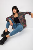 Women's Zip-Up Long Sleeve Sweatshirt with Side Pockets
