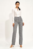 Charming Teardrop Neckline Shirt for Effortless Office Style