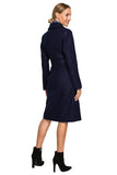 Classic Fleece Coat with Belt and Front Pockets