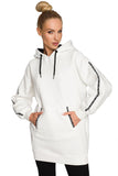 Cozy Statement Tunic with Unique Design and Warm Fleece
