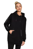 Cozy Statement Tunic with Unique Design and Warm Fleece