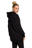 Cozy Statement Tunic with Unique Design and Warm Fleece