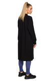 Cozy Oversized Zippered Sweatshirt with Pockets