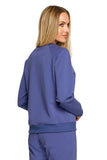 Versatile Embroidered Sweatshirt for Sporty Elegance