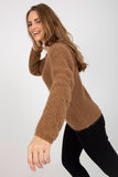 Cozy Acrylic-Mohair Wool Blend Sweater - One Size