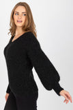 Cozy Acrylic-Mohair-Wool Blend Sweater for All Sizes