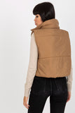 Insulated Quilted Women's Zippered Vest with Lining