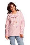 Cozy Oversized Sweatshirt with Hood for Cold Days