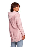 Cozy Oversized Sweatshirt with Hood for Cold Days