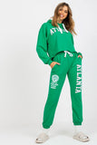 Cozy Hoodie & High-Waist Pants Sweatshirt Set