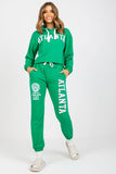 Cozy Hoodie & High-Waist Pants Sweatshirt Set
