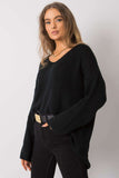 Heart Neckline Asymmetrical Women's Long Sleeve Sweater