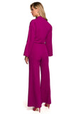 Elegant Flared Sleeve Jumpsuit for Special Occasions