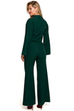 Elegant Flared Sleeve Jumpsuit for Special Occasions