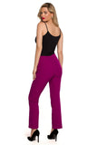 Comfortable Spandex-Polyester Blend Trousers