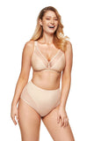 Comfortable Underwire-Free Minimizer Bra for Curvy Shapes