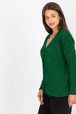 Openwork Women's Button-Down Long Sleeve Sweater
