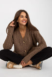 Button Closure Long Sleeve Women's Sweater - Versatile Style