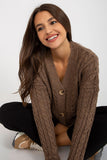 Button Closure Long Sleeve Women's Sweater - Versatile Style
