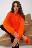 Extended Cut Women's Sweater with Heart Neckline