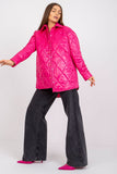 Transitional Quilted Jacket with Long Sleeves and Pockets