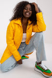 Transitional Quilted Jacket with Long Sleeves and Pockets