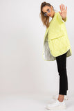 Women's Quilted Jacket with Long Sleeves and Pockets