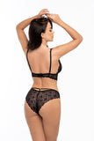 Ethereal Lace Panties with Decorative Straps and Cut-Outs