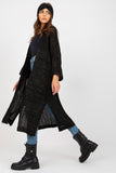Openwork Long Sleeve Cardigan with No Closure