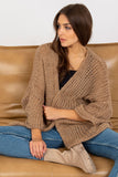 Long Sleeve Women's Open Front Cardigan - Soft Knit Design
